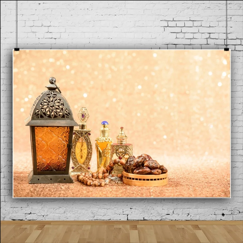 Laeacco ислам Рамадан фаст Eid Мубарак комаров фестиваль стены фотографии фоны для фотографий фон для фотостудии