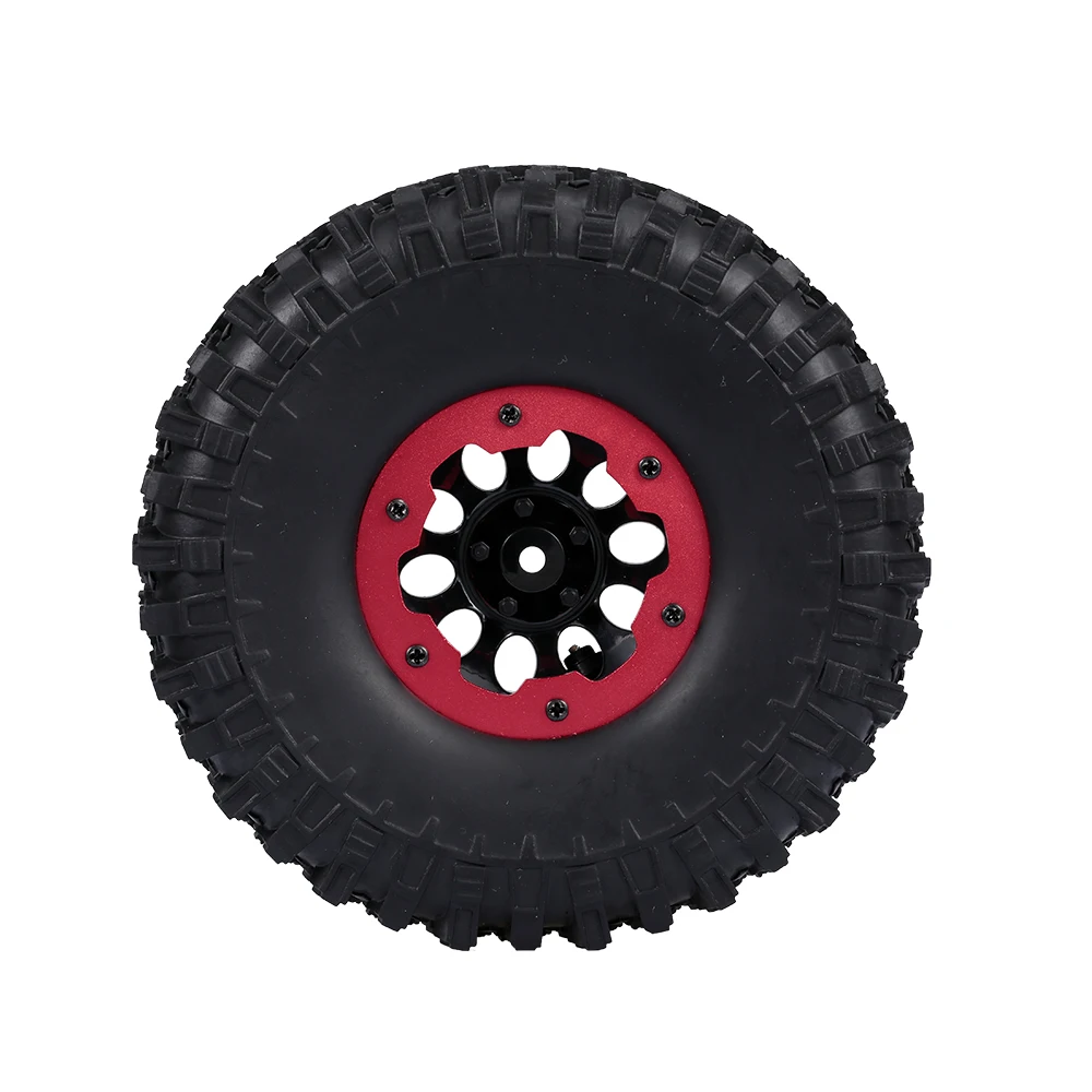 4 шт. 120 мм 1,9 дюймов обод резиновая надувная шина для колеса для RC автомобиля Traxxas HSP Redcat RC4WD Tamiya Axial SCX10 D90 HPI Гусеничный