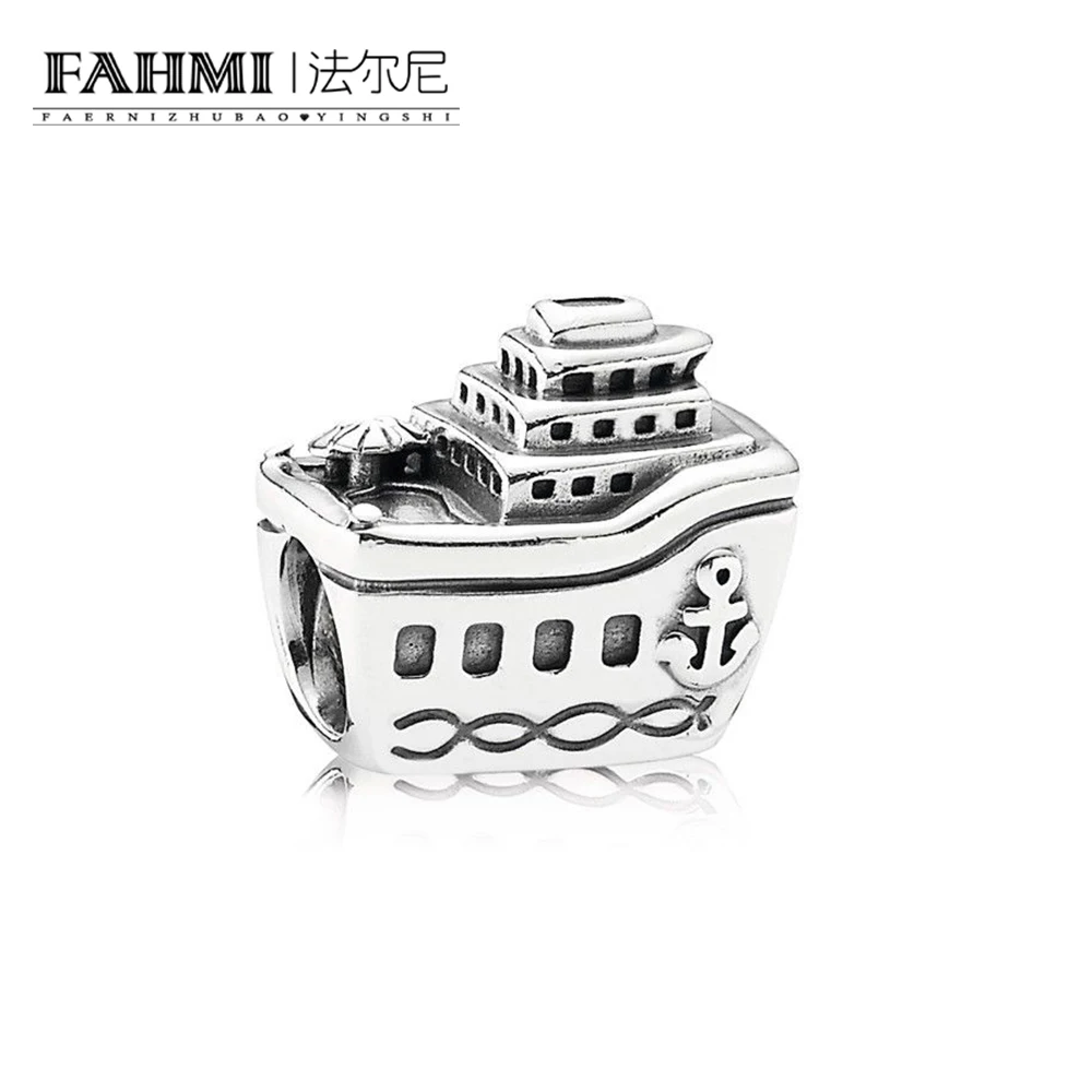 

FAHMI 100% 925 Sterling Silver 1:1 Authentic Cruise Ship Charm Bracelet Original Women Jewelry 791043