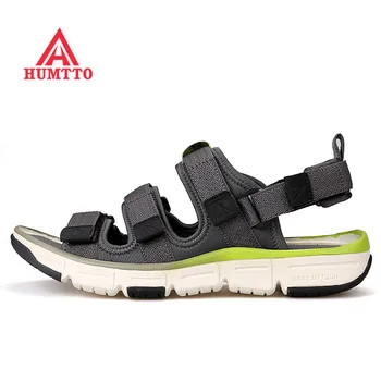

2019 Men's Summer Outdoor Beach Hiking Trekking Sandals Shoes For Men Water Fish Barefoot Sandals Aqua Shoes Man Sandals