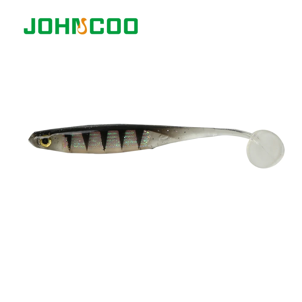 JOHNCOO, 6 шт., приманка для рыбалки, Мягкая приманка, 11 см, 4,7 г, Shad Fish, силиконовая приманка для окуня, гольян, плавающая приманка, пластиковая приманка, Pasca Jig, приманка