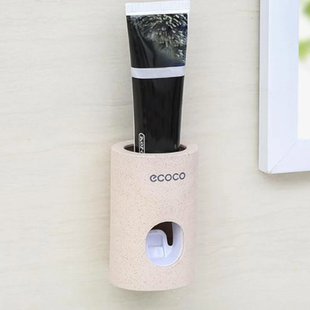 Автоматический диспенсер для зубной пасты набор пыленепроницаемый липкий настенный соковыжималка для зубной пасты держатель для зубной щетки аксессуары для ванной комнаты
