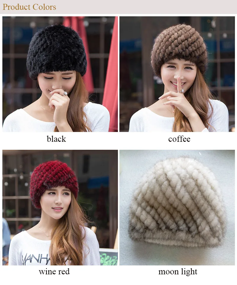 mink hat colors