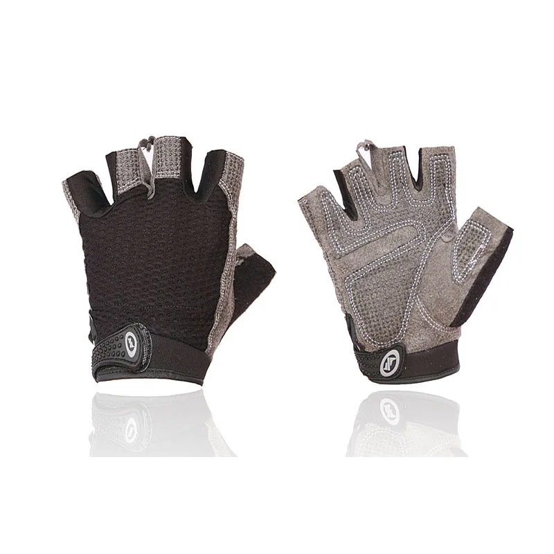 Summer Cycling Cycle Bike Bicycle Half Finger Less Breathable GLOVES MITTS FITNESS TRAINING BODY BUILDING