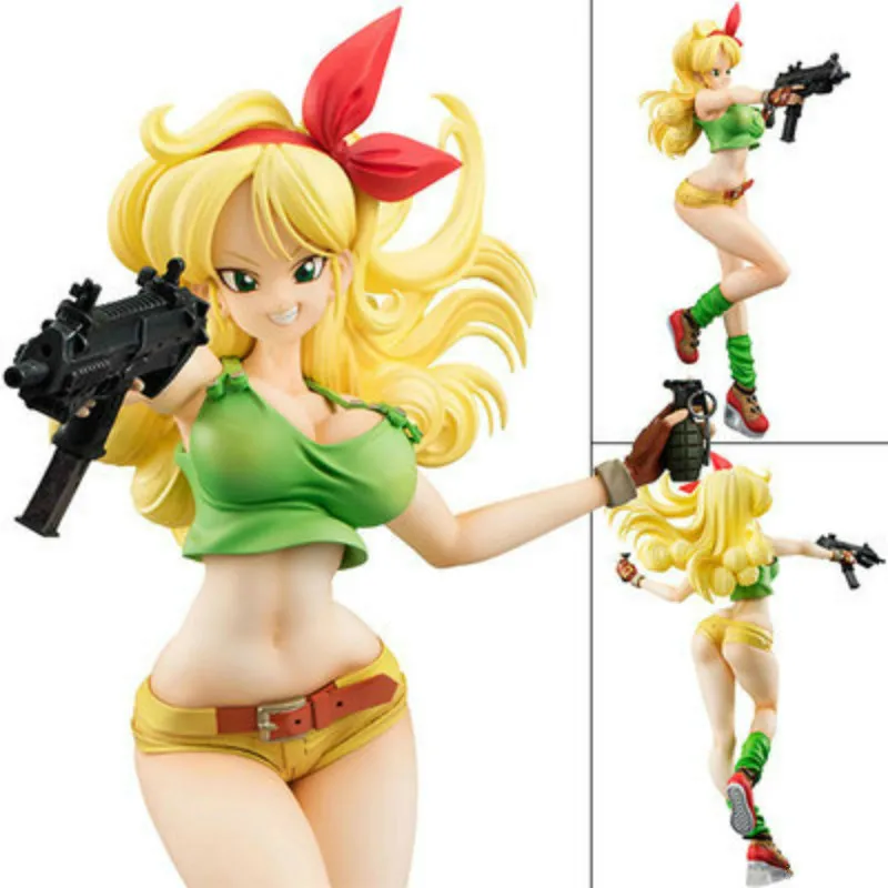 

Five star anime seven dragon ball series Lanqi blond with gunshot grenade