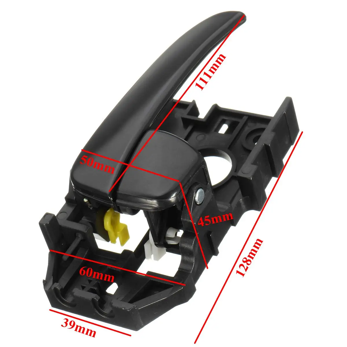 Для hyundai Elantra 2001 2002 2003 2004 2005 2006# 826102D000CA передний левый/правый интерьер автомобиля дверные ручки Черные ABS ручки