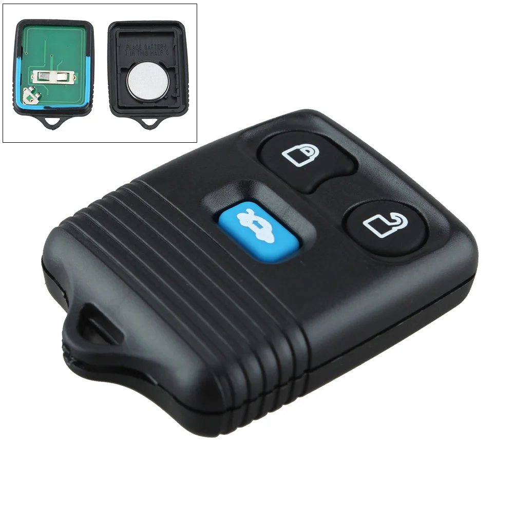 

433Hz 3 Buttons Keyless Entry Remote Control Car Portable Key Fob Transmitter Clicker Alarm for Ford / Mazda / Mercury 1998-2009
