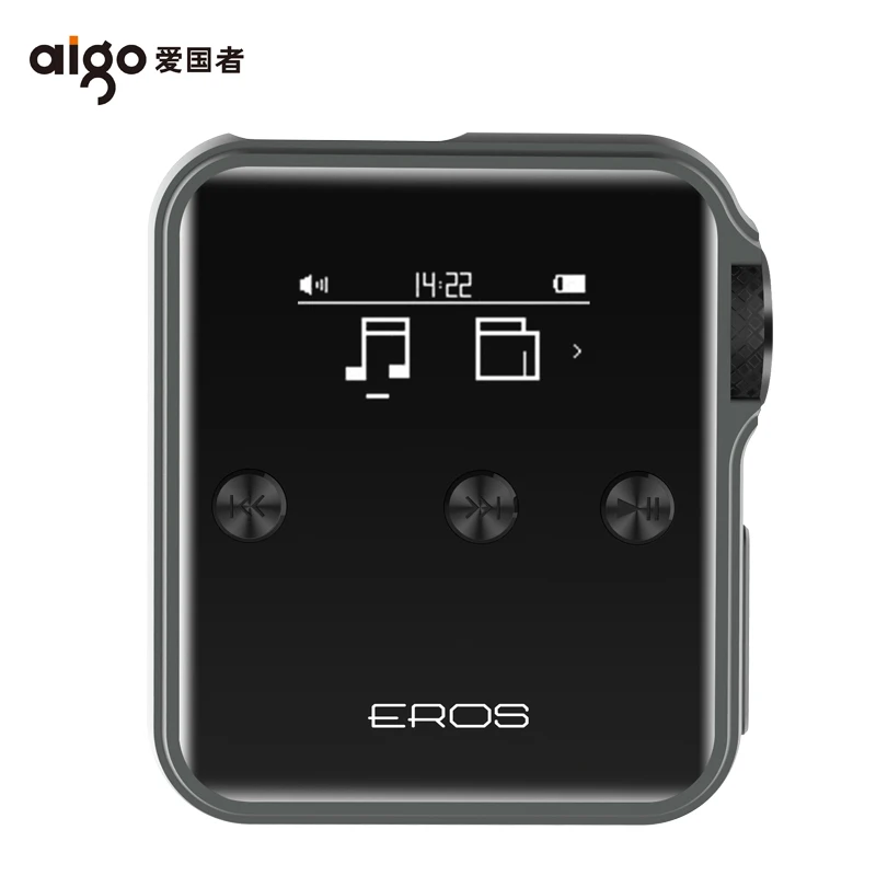 Aigo EROS J Hifi спортивный плеер без потерь bluetooth 4,0 профессиональный MP3 Hi-res аудио Музыка USB DSD DAC Мини OTG поддержка 128 Гб TF