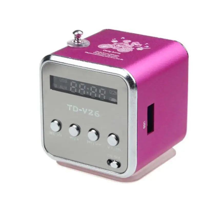 MP3 Player Amplifier Micro SD TF Card USB Disk Speaker