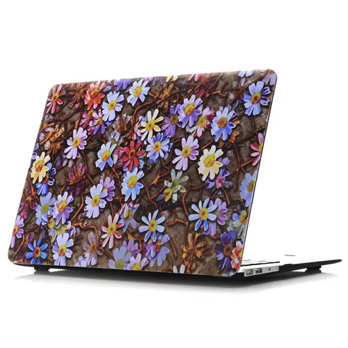 Чехол с цветочным рисунком для Apple Macbook 11,6 12 13,3 15,4 Air Pro retina защита для ноутбука для Mac book 11 12 13 15 дюймов