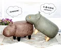 Naturebell Kind Stuhl Hippo Schuhe Holz Stühle Kinder Home Möbel Sofa Storage Hocker-in Kinder Hocker aus Möbel bei