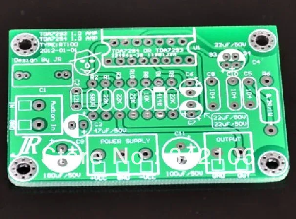 10 шт. TDA7293 TDA7294 моно Плата усилителя(PCB голая плата