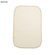 OUTAD Детские Изменение колодок и обложек органический цветной хлопок водостойкие слои коврик для переодевания малыша мочи Pad простыни для новорожденных Лидер продаж