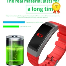 Новинка, кровяное давление, пульсометр, водонепроницаемый, здоровье, для мужчин и женщин, длительное время ожидания, bluetooth, смарт-браслет для IOS/Android телефона