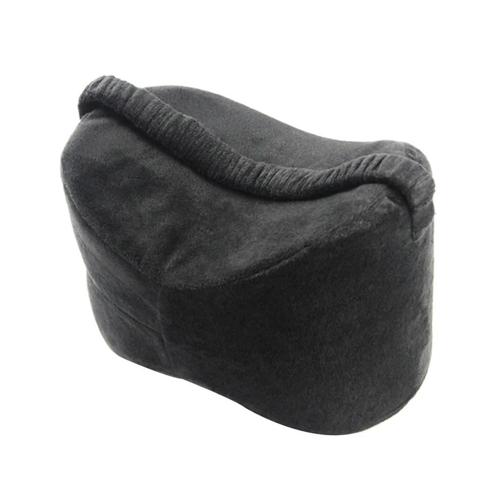 Memory Foam хлопковая подушка для ног снимает усталость давления, подушка для ног с эластичной лентой съемные моющиеся наволочки - Цвет: Black