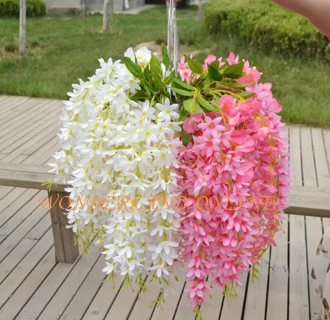 Hanging Silk Flower Baskets Flowers Picture Boston Fern Silk Hanging Basket