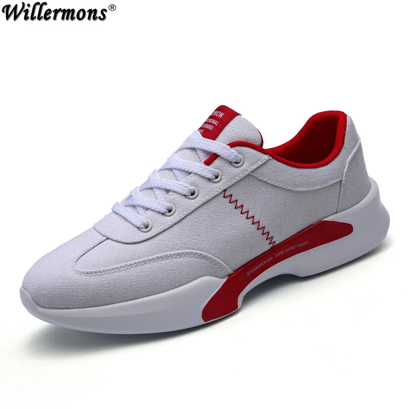 2017 Summer New Fashion Men's Breathable Canvas Casual Shoes Men Quality Light Walking Shoes