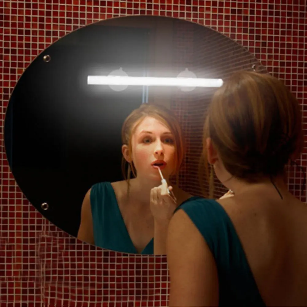 Высокая яркая группа ламп туалетное настольное косметическое зеркало свет ванная комната съемная зеркало с подсветкой лампа с всасыванием для макияжа