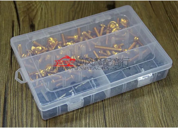 

Motorcycle Accessories fits honda CBR 250R 300R 500R fairing screw housing screw screwdriver modified color screw aluminum alloy