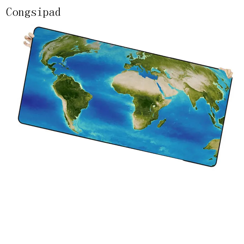 Congsipad 2018 горячая Распродажа Экстра большой игровой коврик для мыши с картой