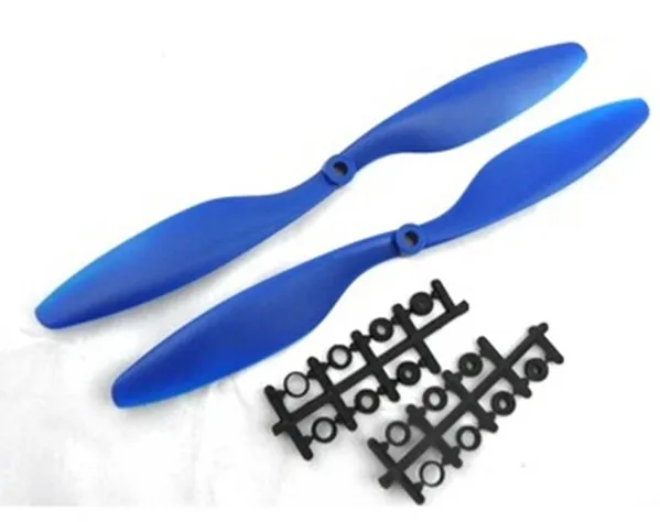 rc plane LHM064 (Blue) 1045 Props 10x4.5 CW/CCW Propeller for multicopter quadcopter FPV