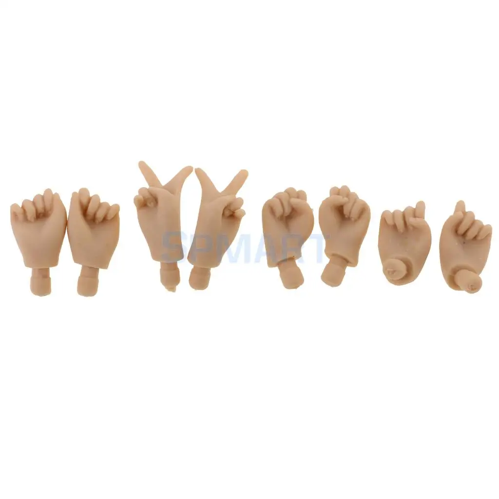 Buy 1/6 Doll 4 Pairs Japanese Skin Joints Movable Body