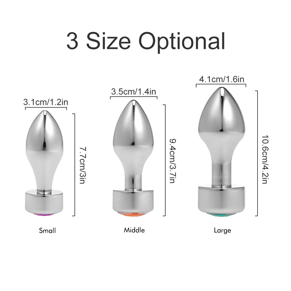 Metal Anal Plug prostate massage Stainless Steel Butt Beads enjoyed Anus Archos insert Peep SM erotic sex toys 3 sizes | Красота и