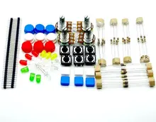 1 sets Handy Portable Resistor Kit for Arduino Starter Kit UNO R3 LED potentiometer tact switch pin header