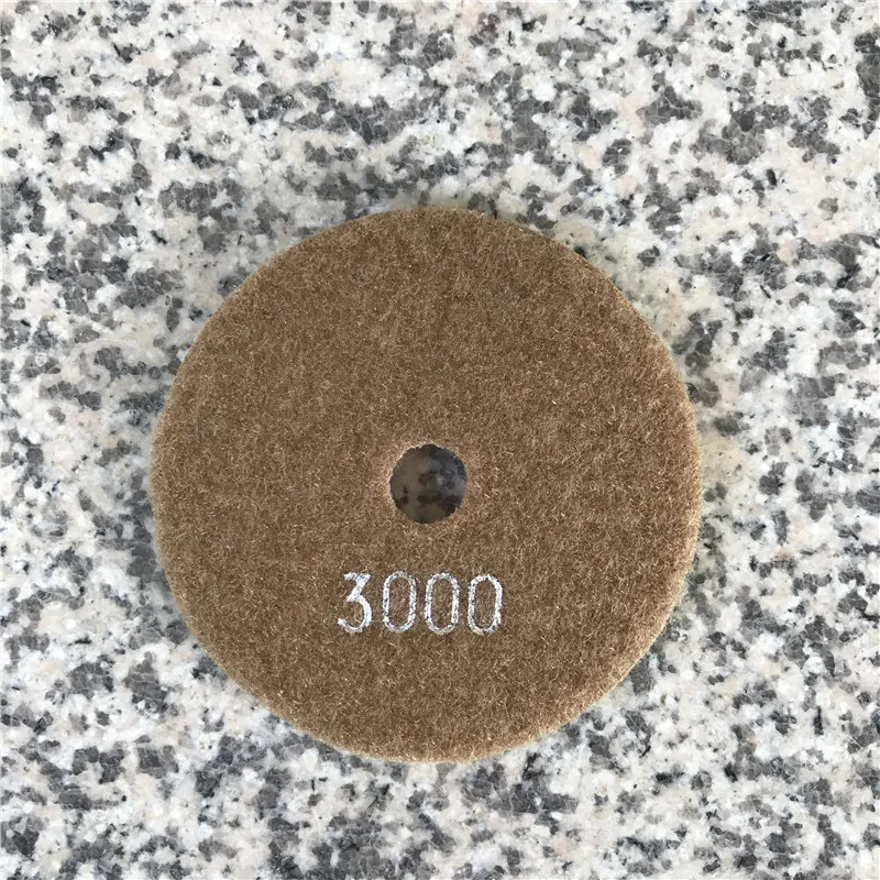 Алмазная полировальная площадка 4 дюйма(100 мм) мокрый шлифовальный диск для гранита камня смолы круг полировальный круг 9 шт./лот