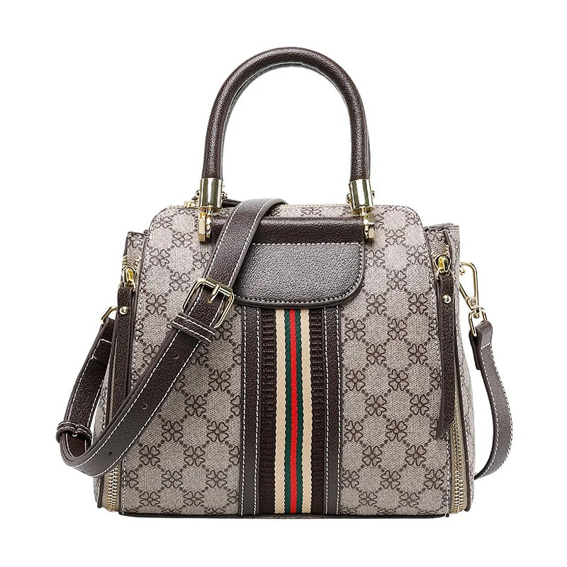 

World's Brand Shoulder Bag Women's Korean Leather Diamond lattice Fashion Bag Wild Shoulder Chain Bag Diagonal Bag