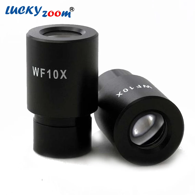 Lucky зум WF10X/18 мм Широкий формат окуляр биологического микроскопа объектив