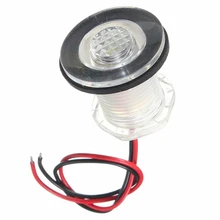 White/Blue 33MM LED Courtesy Light 12V Marine Boat RV Motorhome Livewell Lamp Corridor Light