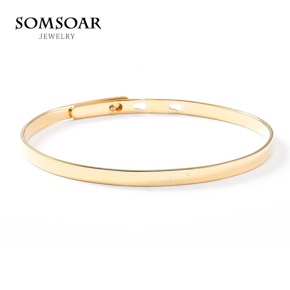 &quotPRESELL PRODUCT&quot новейшее ювелирное изделие Somsoar из нержавеющей стали регулируемый