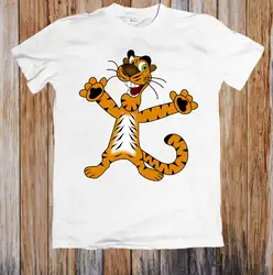 Счастливый тигр Забавный унисекс футболка джинсовая одежда camiseta футболка кошка ветровка Мопс футболка Трамп пот Спортивная футболка newshirt