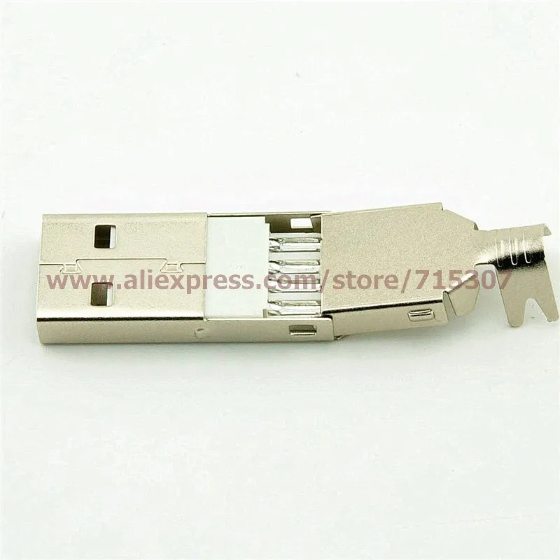 usb connector male A type usb 2.0 3 in 1 usb socket 2