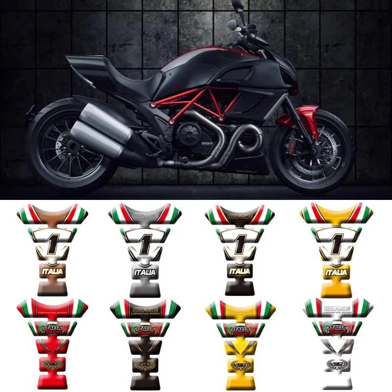 

New Motorcycle 3D Tank Pad Protective Decal Sticker For Ducati 748 916 996 998