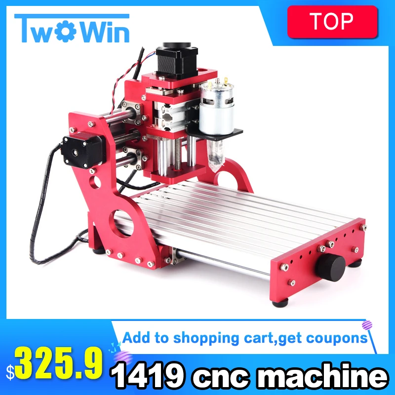Cnc 1419 Machine, Metal Engraving Cutting Machine Aluminum Copper Wood ...