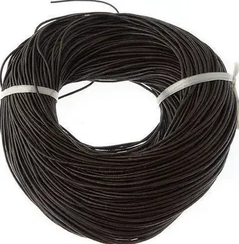 

100M/lot light brown black brown 1.5mm real wax Round COW Genuine Leather Cord Bracelet Necklace DIY Rope String Thread y3243