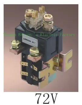 

SW181 NO+NC style Coil Voltage 72V 200A DC Contactor ZJWH200A for forklift handling drawing grab wehicle car winch PUMP MOTOR