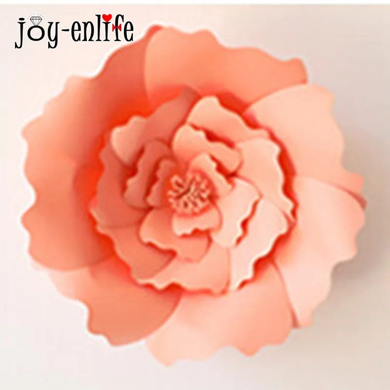 Dark Pink 2 шт 20 см поделки бумажные цветы Свадебные украшения Искусственные розы цветы день рождения День Святого Валентина декорации - Цвет: Dark Pink