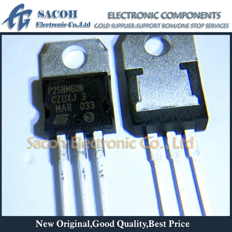 Бесплатная доставка 10 шт. STP25NM60N STP25NM60ND P25NM60N 25NM60ND TO 220 25A 600V мощный МОП