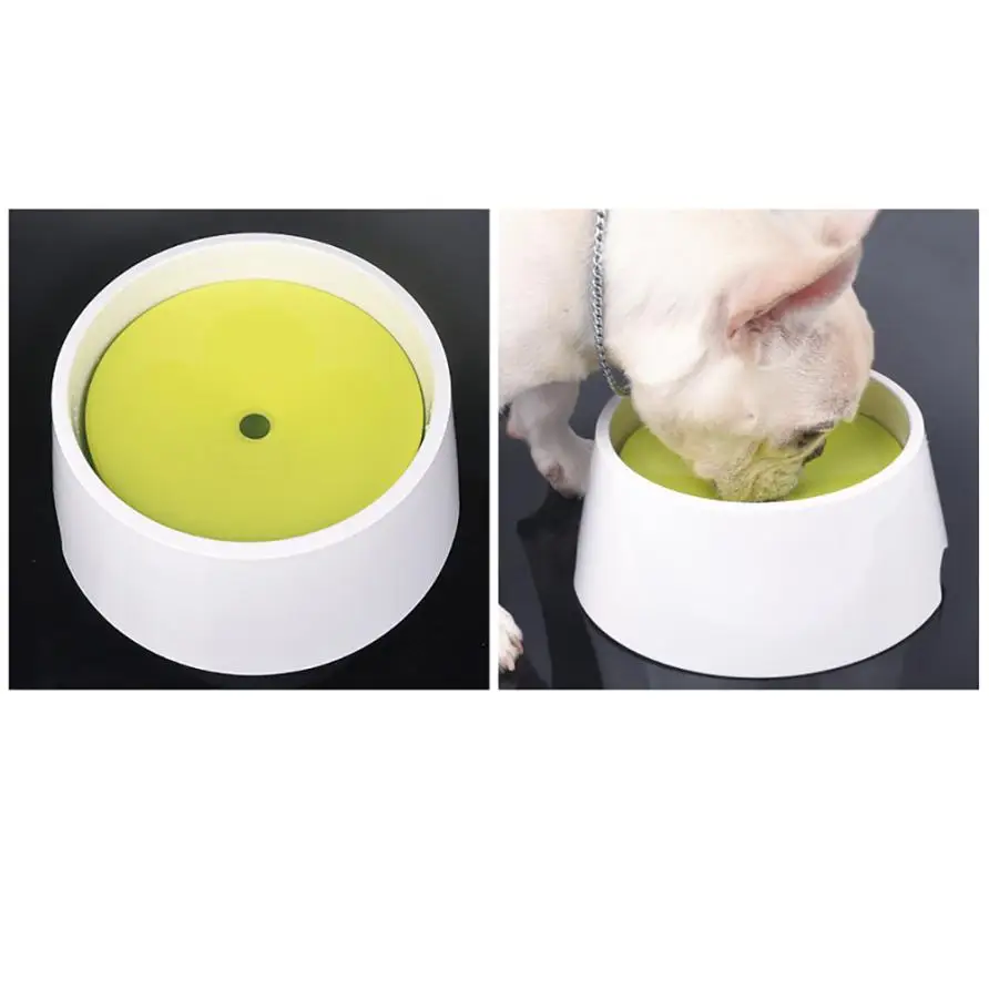 

Transer High Quality 2 in 1 Anti-Spill No Spill Dripless Water Food Bowl For Dogs And Cats HOT SALE 18Apr20