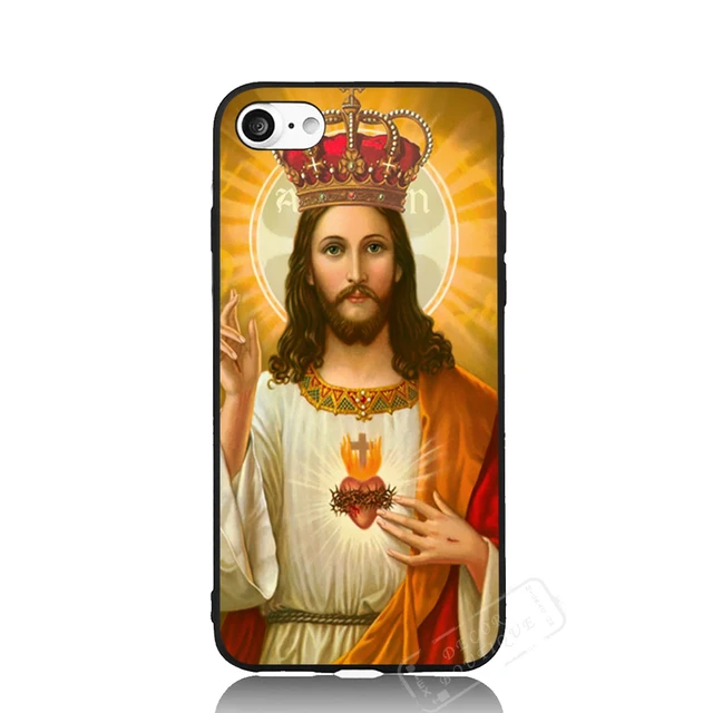 Jesus Christ God Cell Phone Case For iPhone 5 6 7 s Plus For Samsung