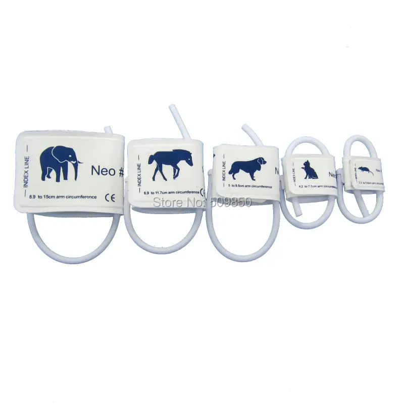 free-shipping-5size-5pcs-veterinary-blood-pressure-cuff-disposable-blood-pressure-cuff-single