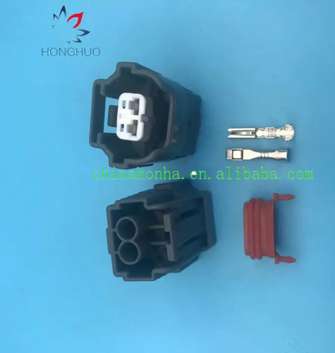 

2 Way 6189-0735 Female Waterproof Fuel Injector Connector Plug Wire Harness Connectors 06A973722 For VW Golf Jetta Polo