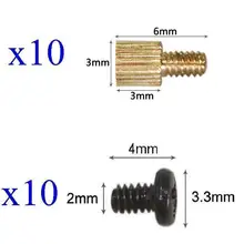 10x стойки(3x3 мм) и винты для монтажа на плате CCTV AHD TVI CVI 1080P IP wifi IR камера s поддержка камеры