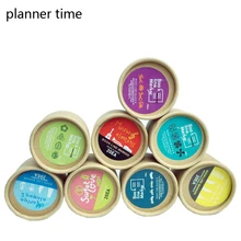 Planner Time Mini Metal Bookmark Clips Cute Cartoon Animal Plated Sliver Bookmarks Stationery Gift Book Line Marker
