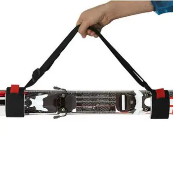 

Skiing Snowboard Carrier Hand Handle Straps Mountain Ski Belt Skiing Skiboard Snowboard Binding Protection Pole Tie