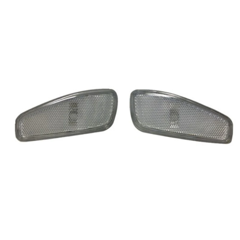 Wooeight New 2PCS Side Marker Lamp Covers LED Yellow Light Cable 68256050AA 68256049AA Fit for Jeep Renegade 2015 2016 Only LHD-4
