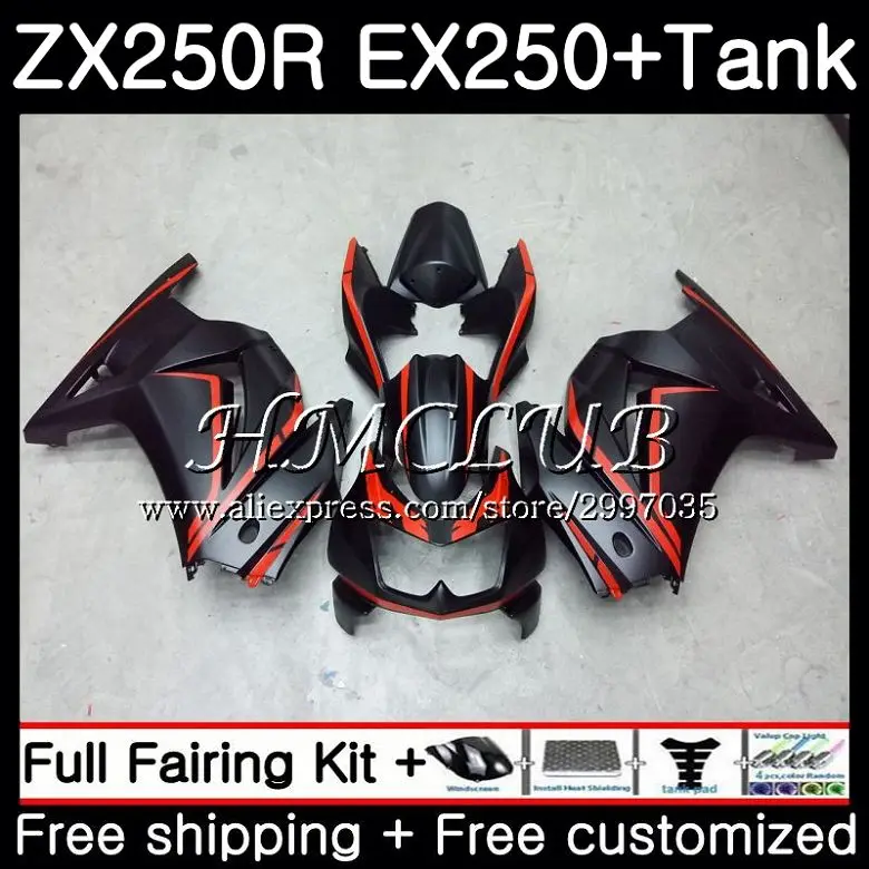 +Tank Matte black For KAWASAKI NINJA ZX250R EX250 2008 2009 2010 2011 2012 46HC.1 ZX-250R ZX 250R EX 250 08 09 10 11 12 Fairing +Tank Matte black For KAWASAKI NINJA ZX250R EX250 2008 2009 2010 2011 2012 46HC.1 ZX-250R ZX 250R EX 250 08 09 10 11 12 Fairing